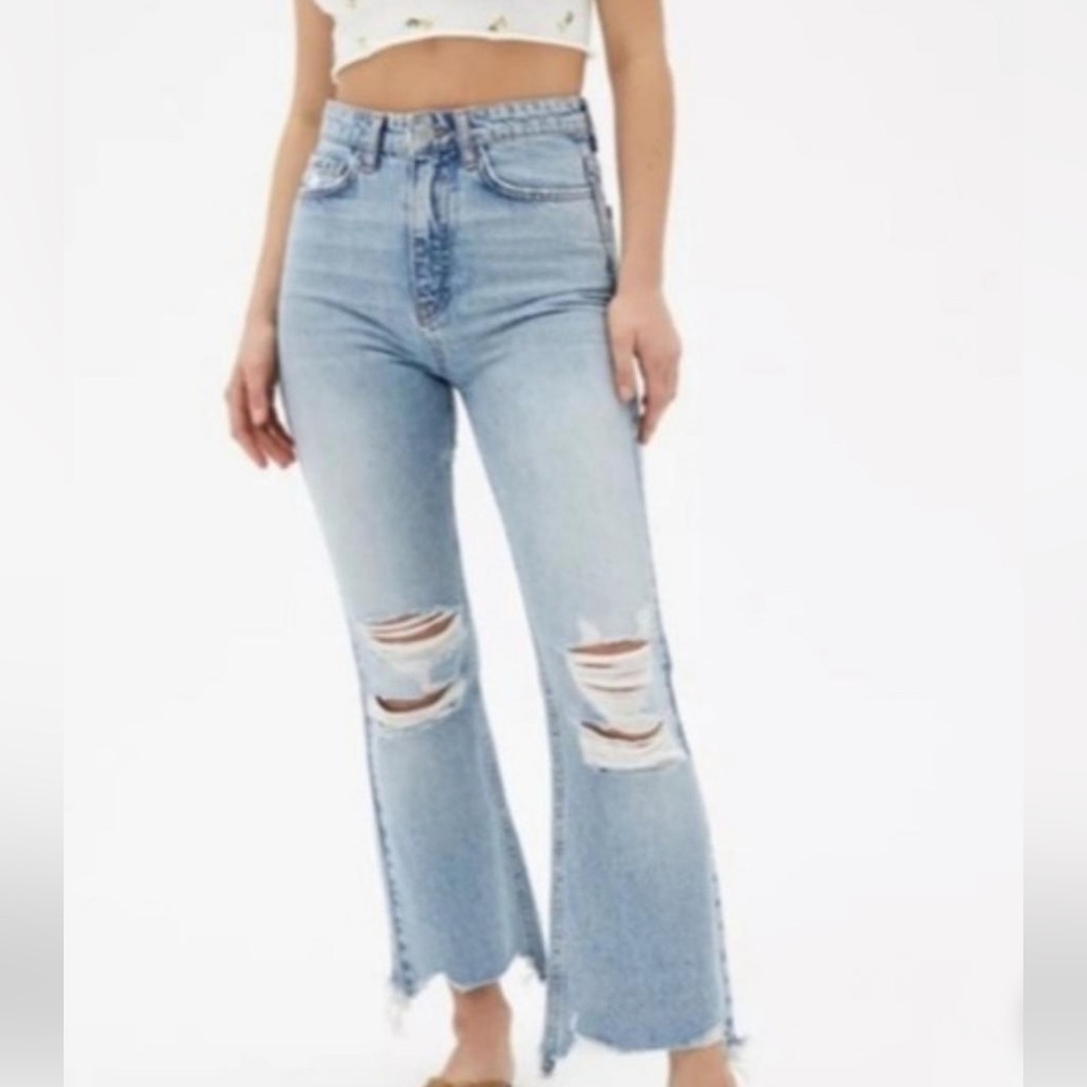 BDG Urban Outfitters Fit & Flare Distressed Jeans Size 24 NWtReady to Ship ✅